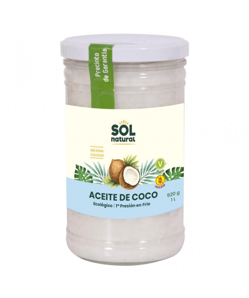 Aceite coco SOL NATURAL 1 L BIO