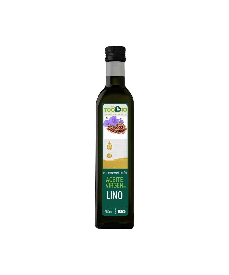 Aceite lino sin gluten TOO BIO 250 ml BIO