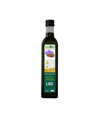 Aceite lino sin gluten TOO BIO 250 ml BIO