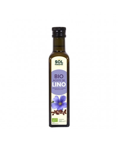 Aceite lino SOL NATURAL 250 ml BIO