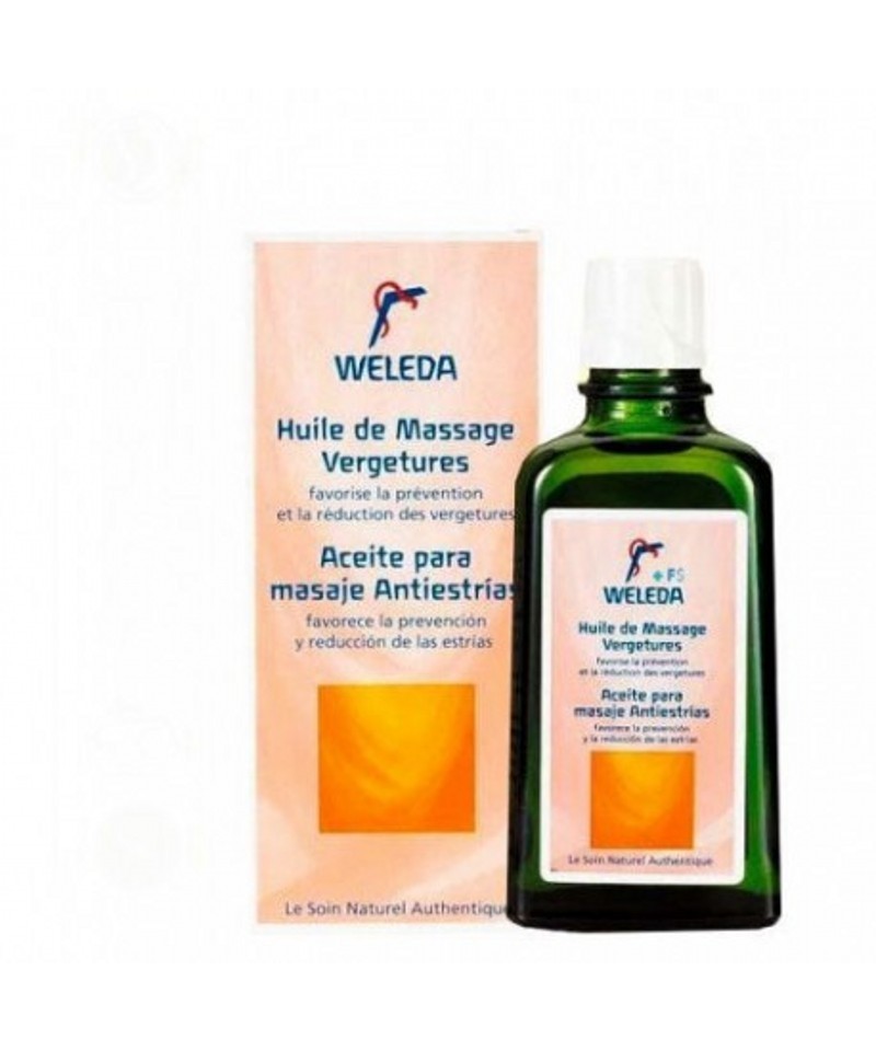 Aceite masaje antiestrias WELEDA 100 ml