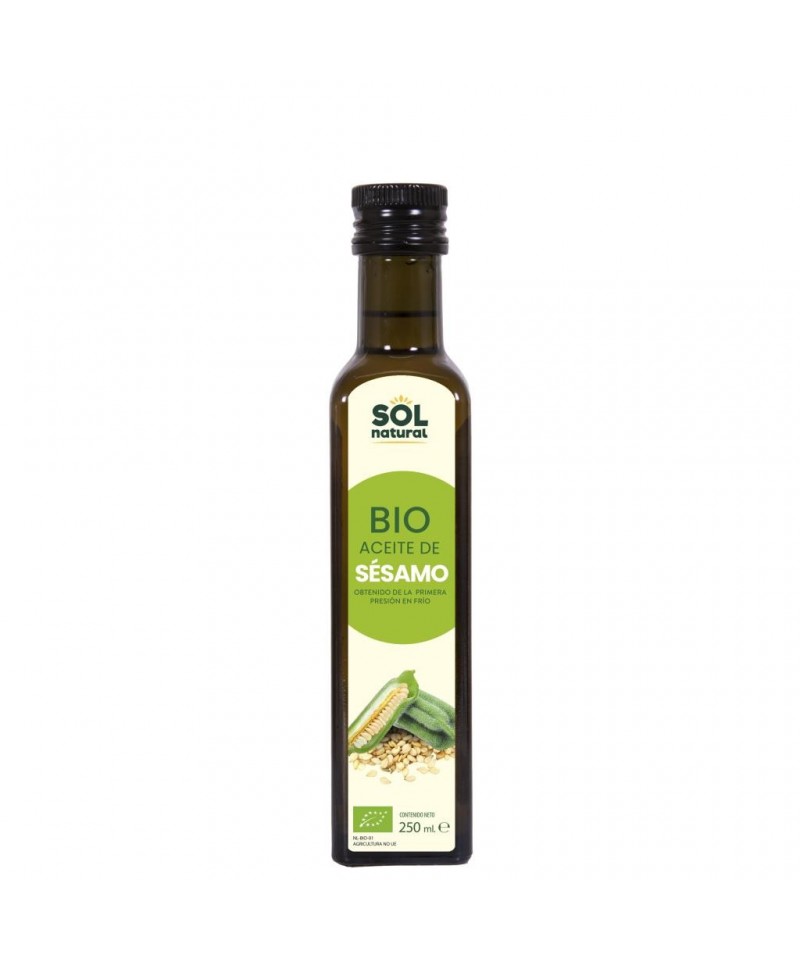 Aceite sesamo SOL NATURAL 250 ml BIO