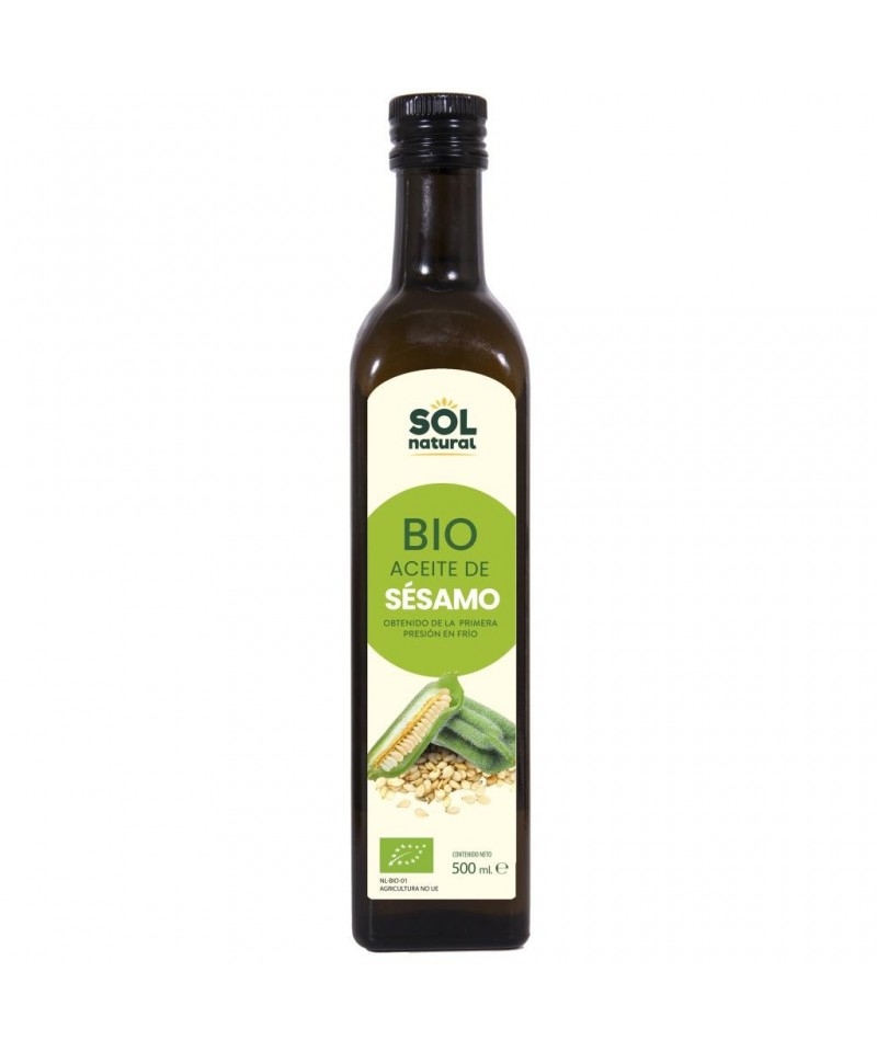 Aceite sesamo SOL NATURAL 500 ml BIO