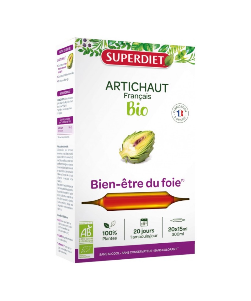 Alcachofit SUPERDIET 20x15 ml BIO