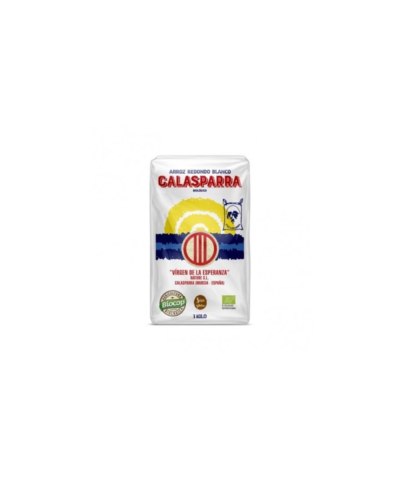 Arroz blanco redondo CALASPARRA 1 kg BIO