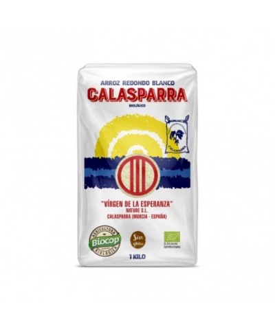 Arroz blanco redondo CALASPARRA 1 kg BIO