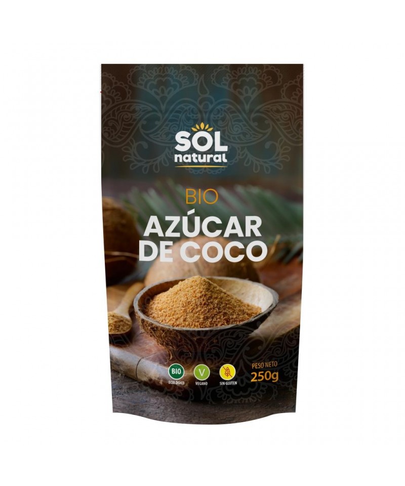 Azucar coco SOL NATURAL 250 gr BIO