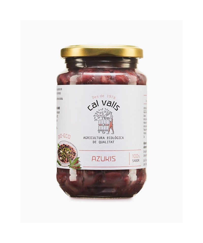 Azuki cocido CAL VALLS 290 gr