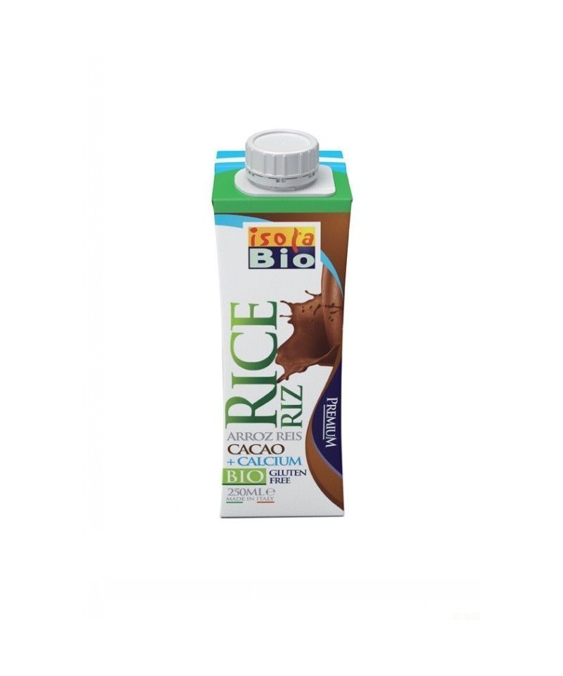 Bebida arroz calcio cacao ISOLA BIO 250 ml