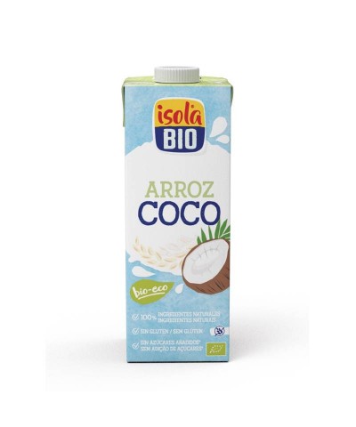 Bebida arroz coco ISOLA BIO 1 L