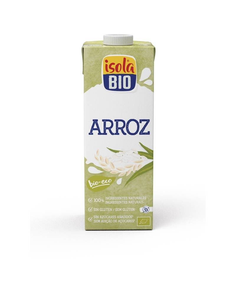 Bebida arroz natural ISOLA BIO 1 L