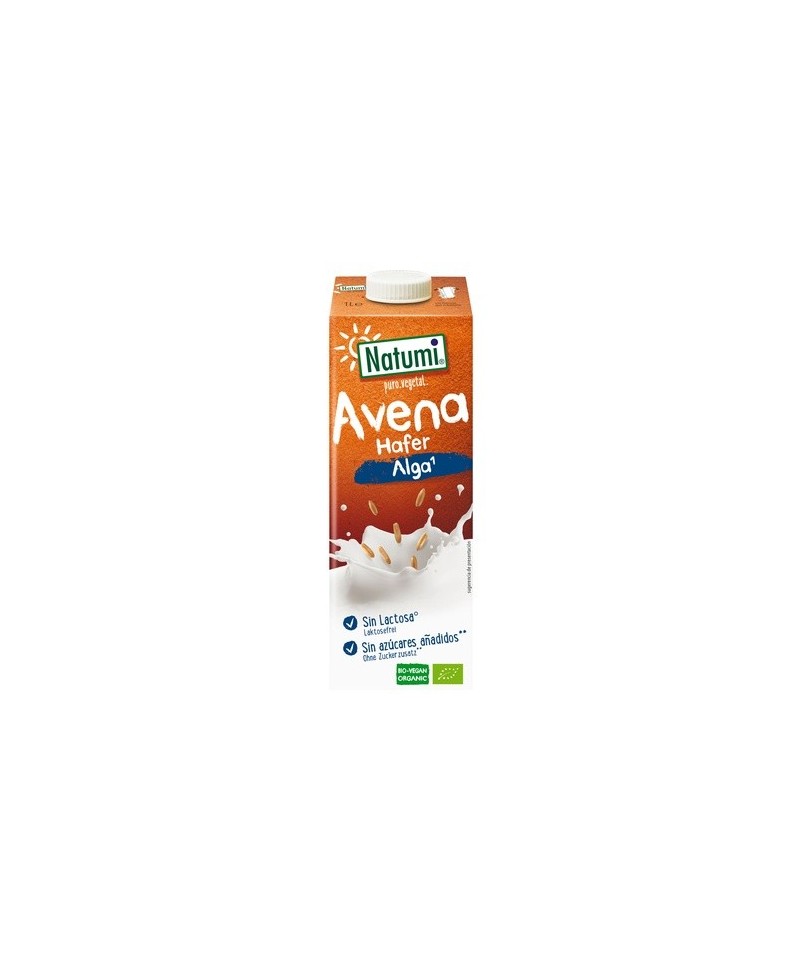 Bebida avena alga calcio NATUMI 1 L BIO