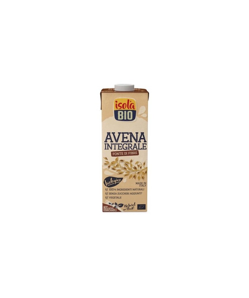 Bebida avena integral ISOLA 1 L BIO