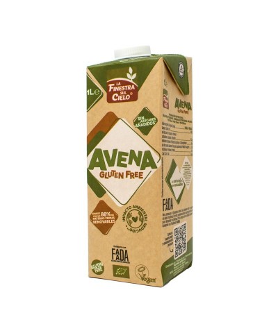 Bebida avena sin gluten FINESTRA 1 L BIO