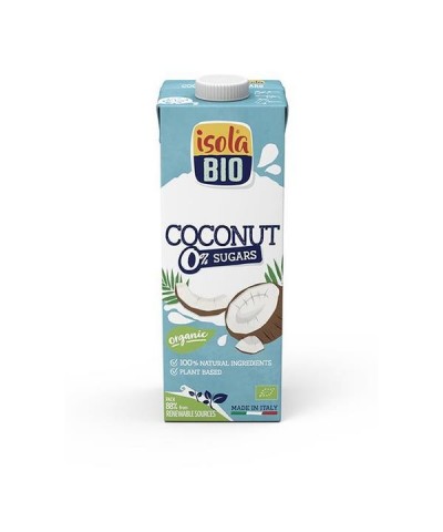 Bebida coco sin azucar ISOLA 1 L BIO