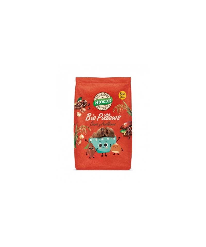 Biopillows choco avellana BIOCOP 300 gr BIO