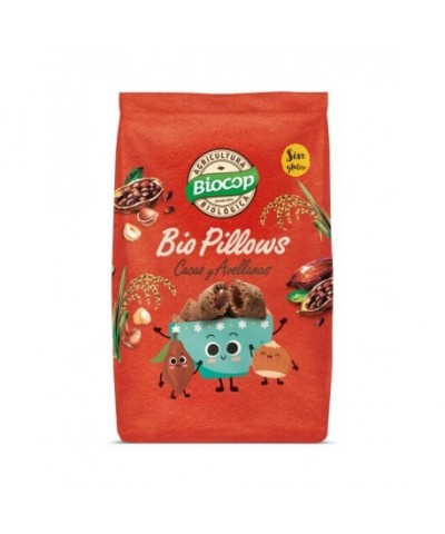 Biopillows choco avellana BIOCOP 300 gr BIO