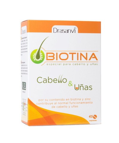 Biotina 400 mg DRASANVI 45 comprimidos