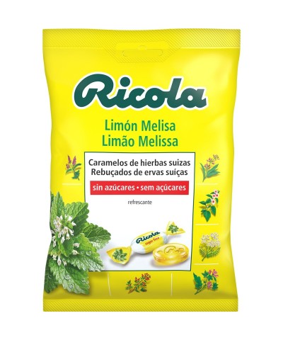 Bolsa sin azucar limon RICOLA 70 gr