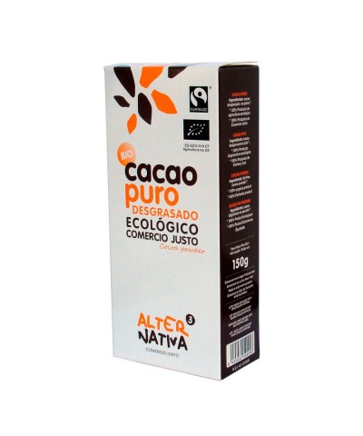 Cacao puro desgrasado ALTERNATIVA 3 (150 gr) BIO