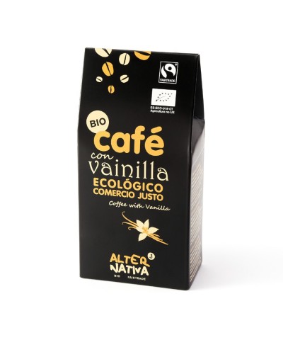 Cafe aromatizado vainilla molido ALTERNATIVA 3 (125 gr) BIO