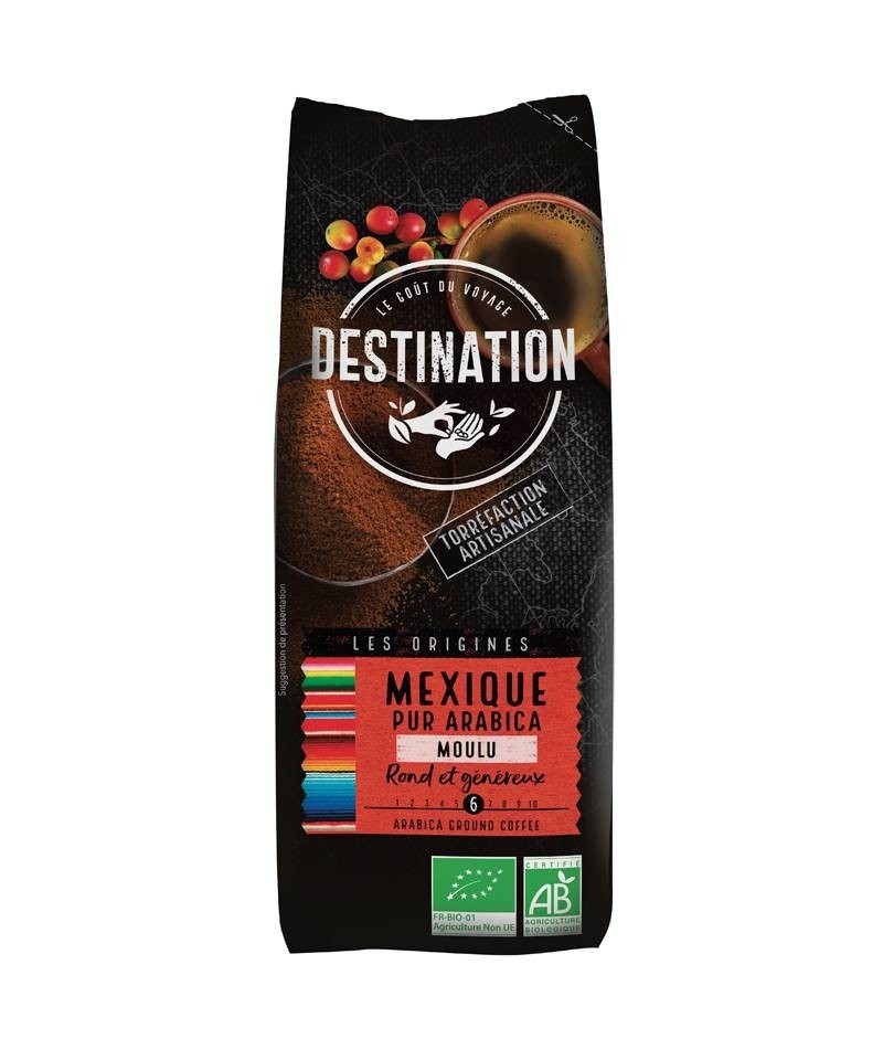 Cafe mexico chiapas molido DESTINATION 250 gr