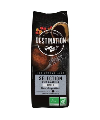Cafe seleccion 100% arabica molido DESTINATION 250 gr