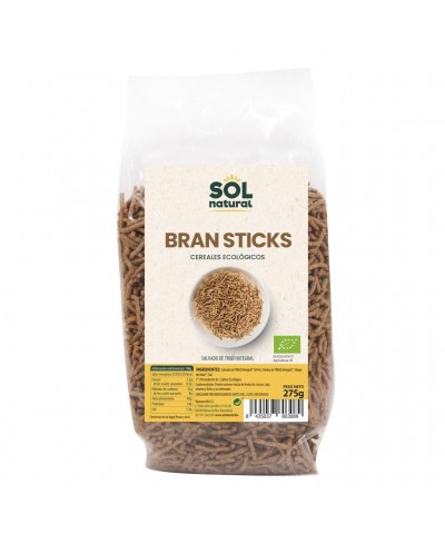 Cereales bran sticks con salvado SOL NATURAL 275 gr BIO