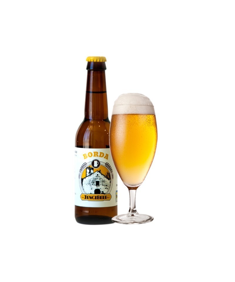 Cerveza jengibre artesana BORDA 330 ml BIO