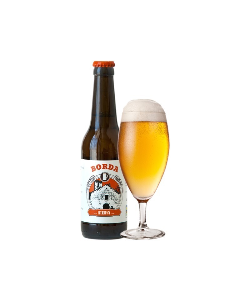 Cerveza ripa artesana BORDA 330 ml BIO