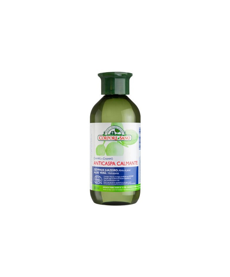 Champu anticaspa calmante Ecocert CORPORE SANO 300 ml BIO