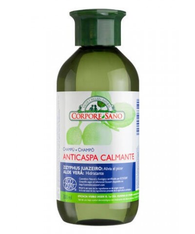 Champu anticaspa calmante Ecocert CORPORE SANO 300 ml BIO