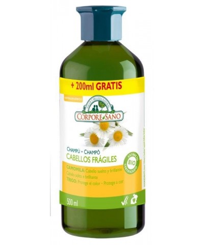 Champu camomila trigo CORPORE SANO 500 ml