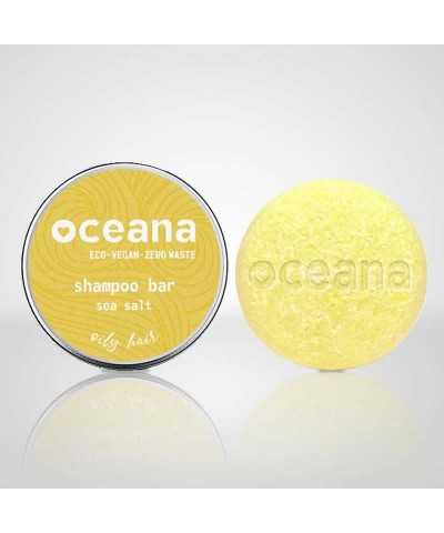 Champu solido sea salt cabello lacio OCEANA