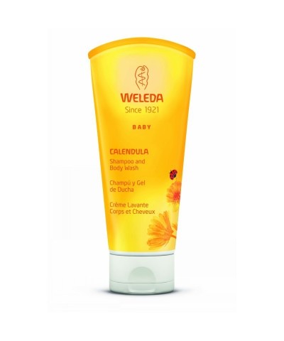 Champu y gel ducha calendula WELEDA 200 ml