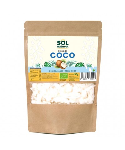 Chips coco Sri Lanka SOL NATURAL 150 gr BIO