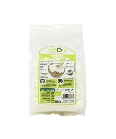 Coco rallado sin gluten TOO BIO 150 gr BIO