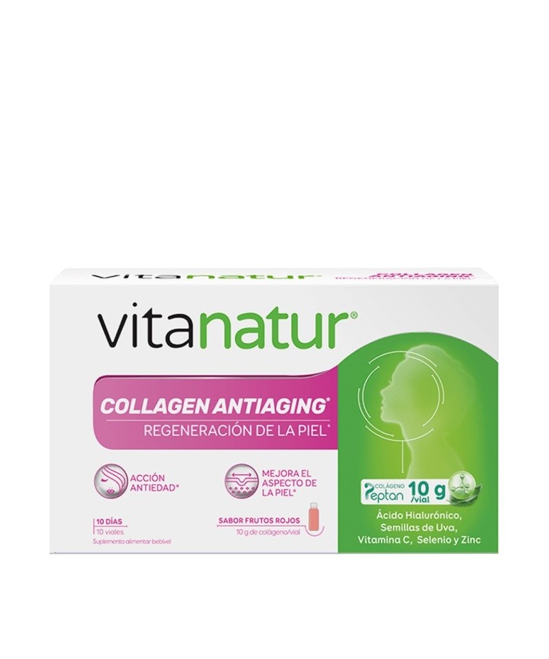 Colageno antiaging VITANATUR 10 viales