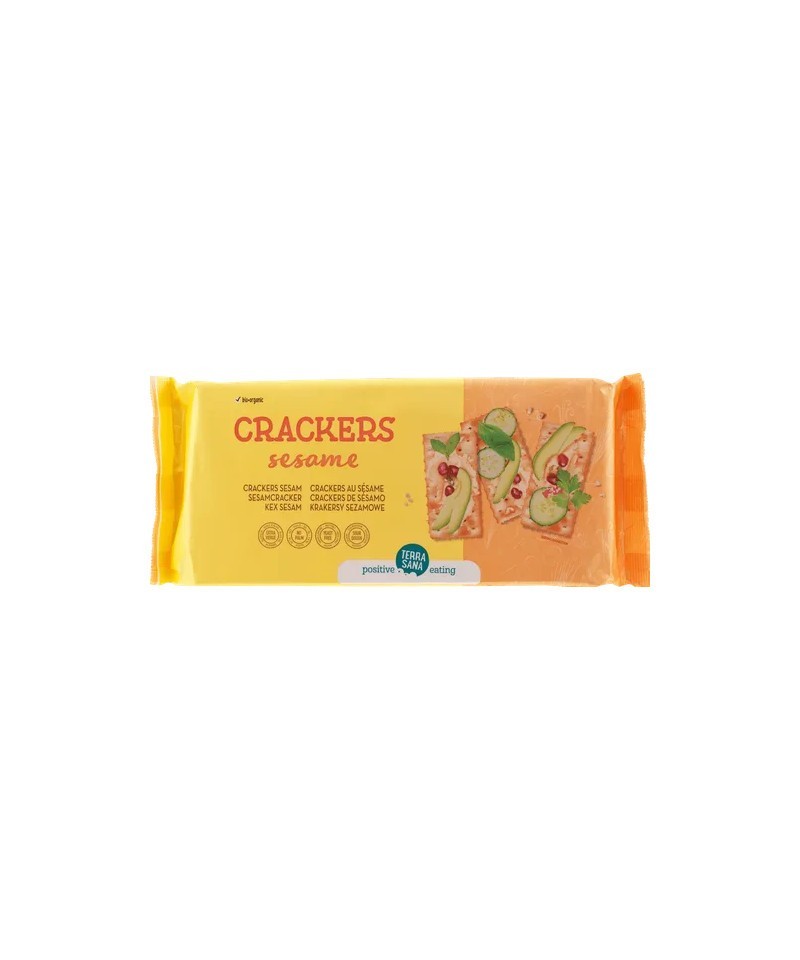 Crackers sesamo TERRASANA 300 gr BIO