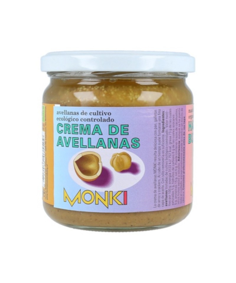 Crema avellana MONKI 330 gr