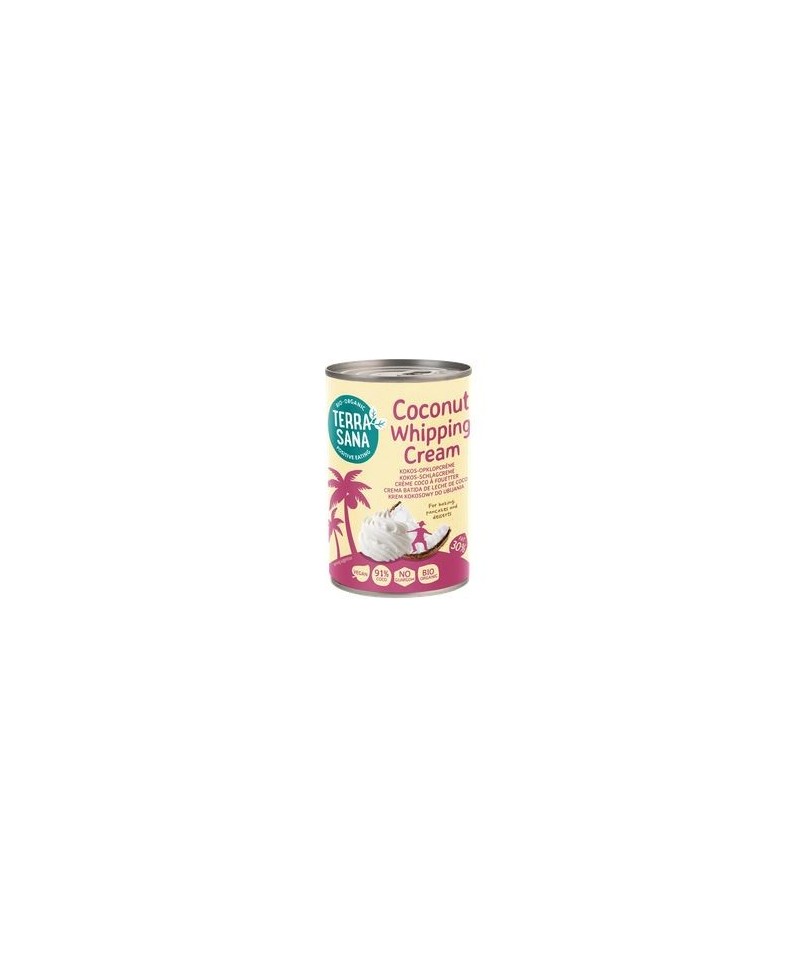 Crema batida leche coco TERRASANA 400 gr BIO