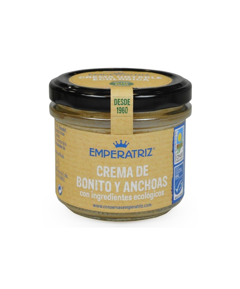 Crema bonito anchoa EMPERATRIZ 110 gr BIO