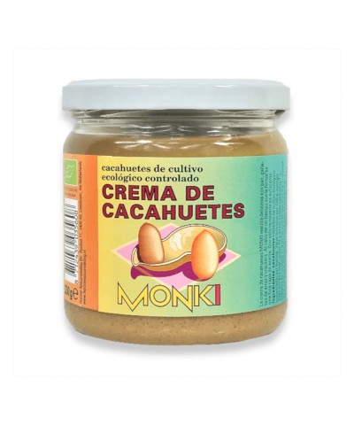 Crema cacahuete MONKI 330 gr