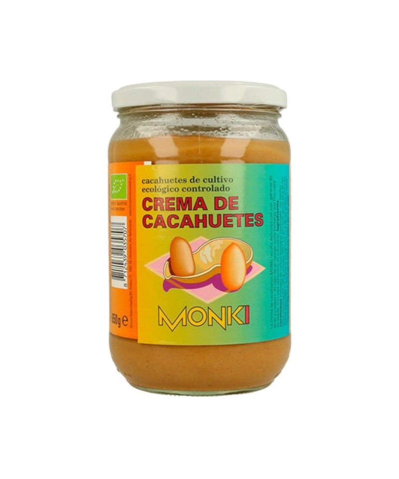 Crema cacahuete MONKI 650 gr