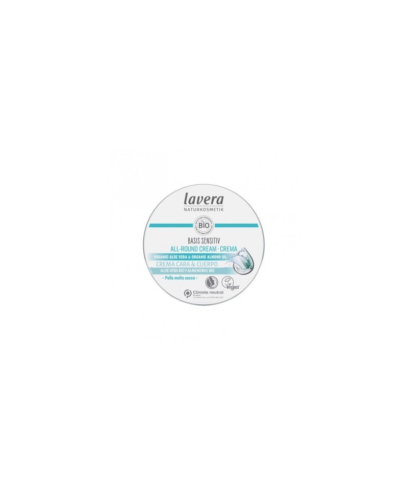 Crema cara cuerpo LAVERA 150 ml