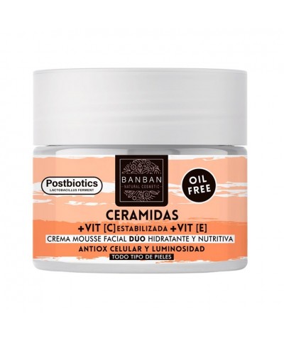 Crema facial ceramidas vitamina C BANBAN 50 ml