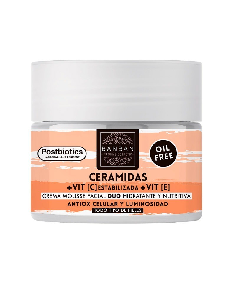 Crema facial ceramidas vitamina C BANBAN 50 ml