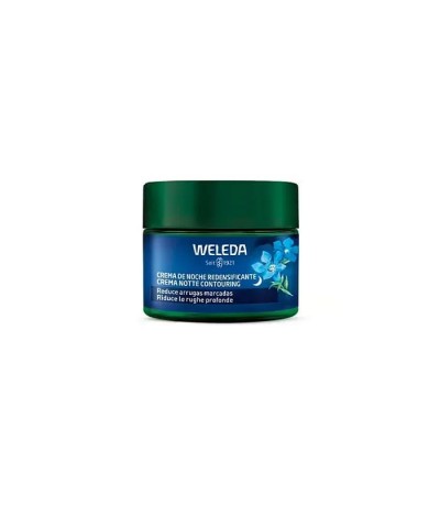 Crema noche redensificante gencana azul edelweiss WELEDA 40 ml