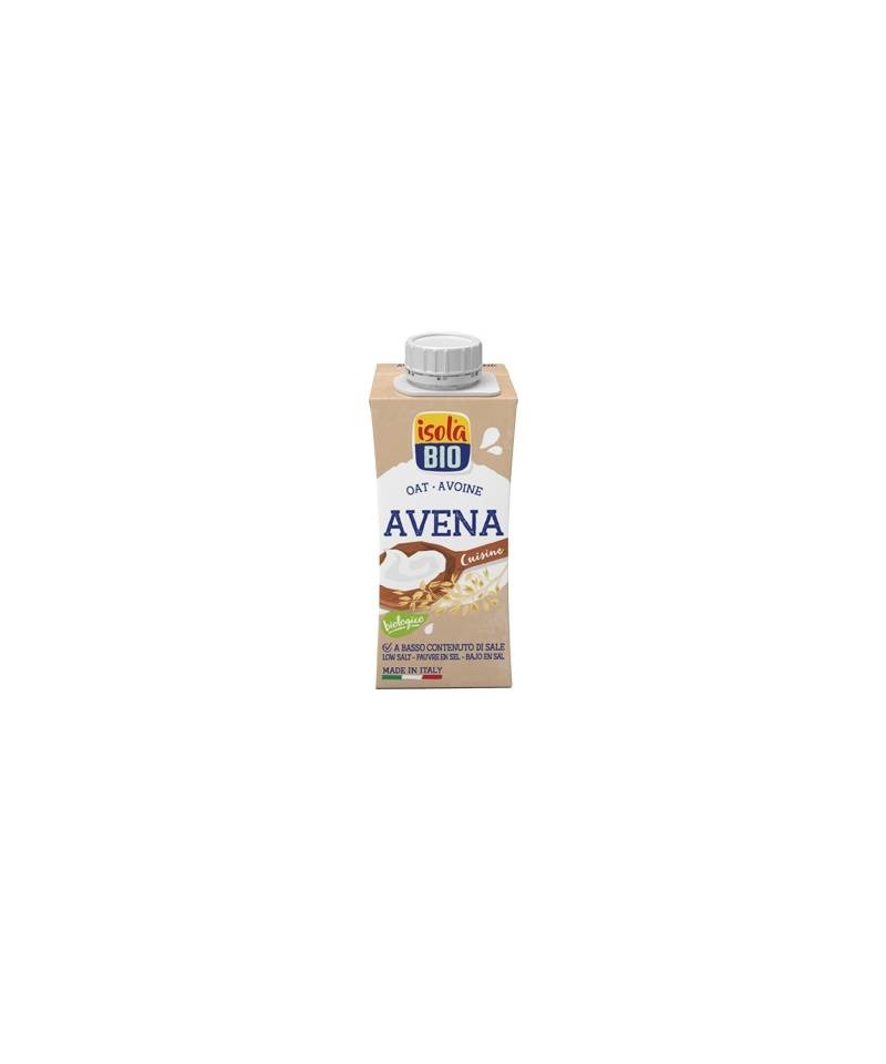 Crema para cocinar avena ISOLA BIO 200 ml