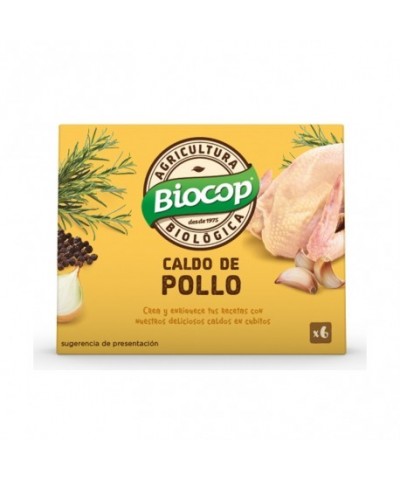 Cubitos pollo BIOCOP 6x11 gr BIO